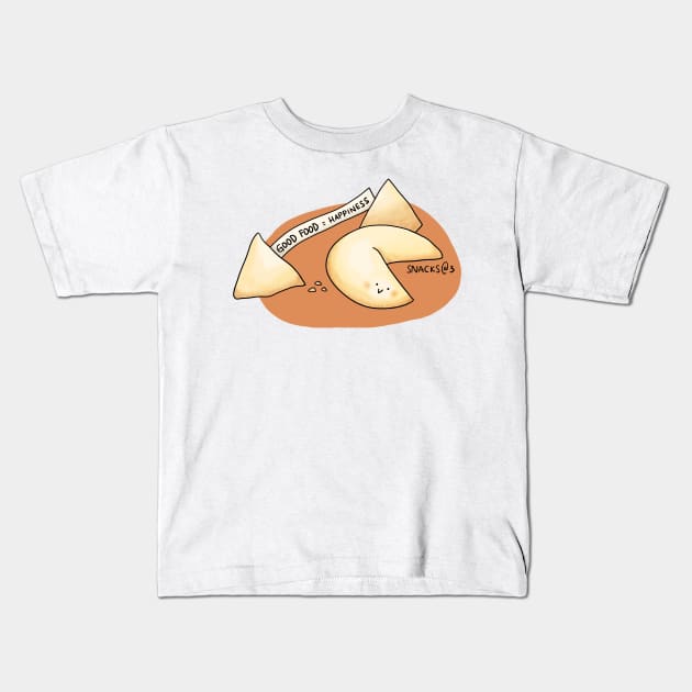 Fortune Cookie Kids T-Shirt by Snacks At 3